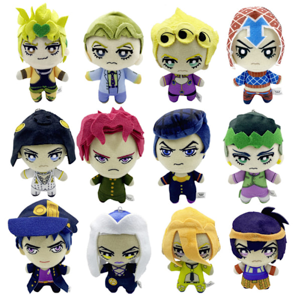 Jojos bisarra äventyr Bugatti Abacio Fukuoka Toshitaro Plysch H