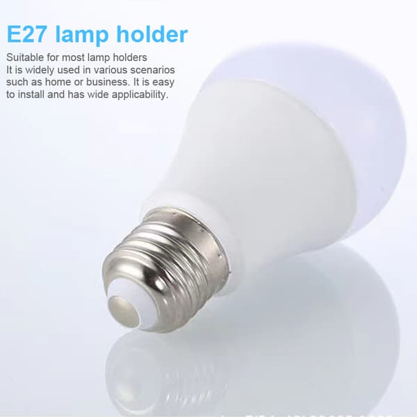 Led lyspære E27 skrue hjemmebelysning Energisparende konstant C D