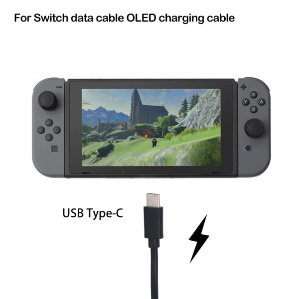 Velegnet til Nintendo Switch-datakabel OLED-opladningskabel NS A1