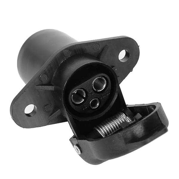 12V 3Pin Socket Trailer Adapter Power Socket Kontakt För socket