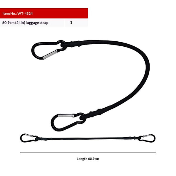 Resväska Packrep Bagage Packrep Elastisk Rem 26inch