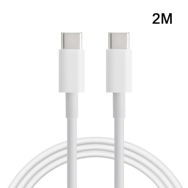 USB Type C Til USB C 65W PD Hurtigladekabel Type C Fast Cha 1M