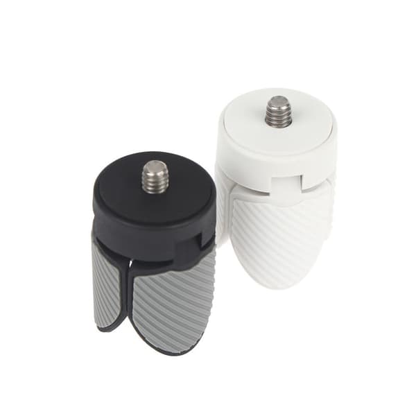 Plast Mini Stativ 1/4'' Skruvfäste För Actionkamera V Black