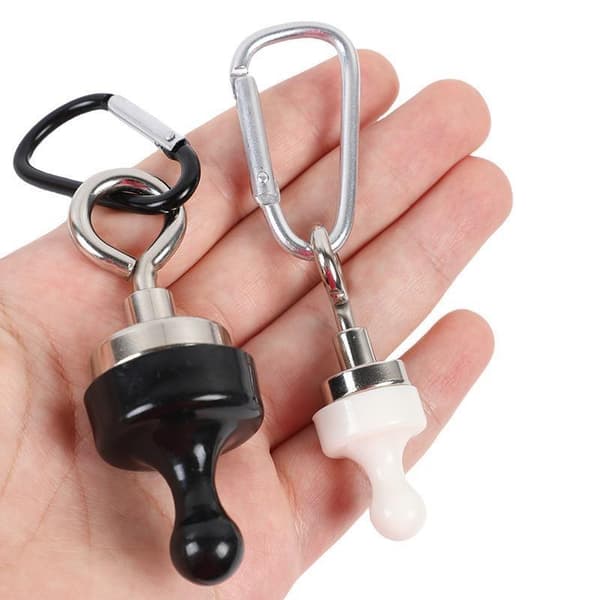 Camping Magnetkrok Stark Sugbar Separat Utomhustältburk Black L