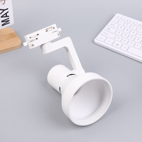 PAR30 LED E27 skinnespotlight brakettbase 2/3-ledere taklampe Black Ceiling mount