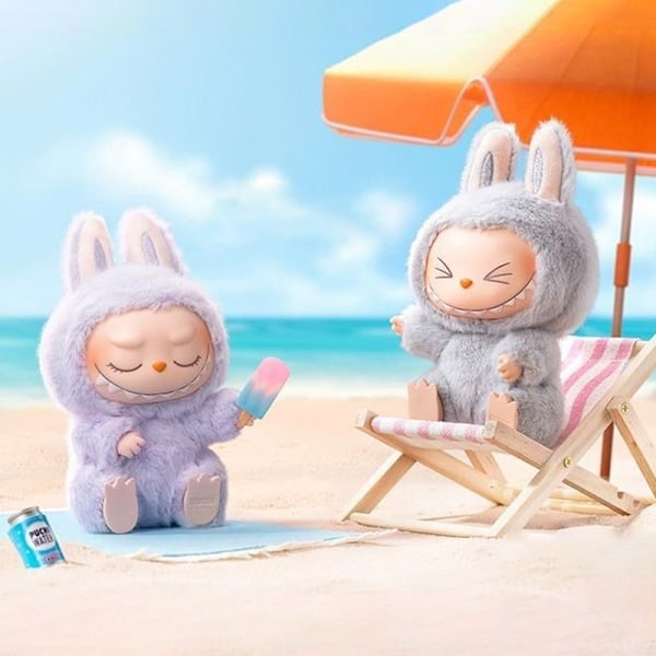 e Cartoon Rabbu Andra Generationen Docka Blind Box Plyschdocka Leksak G one size