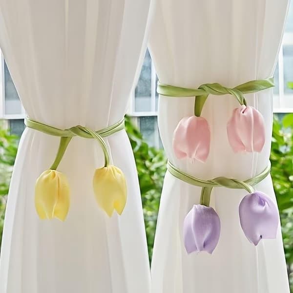 Tulipanformede gardinholdere A2