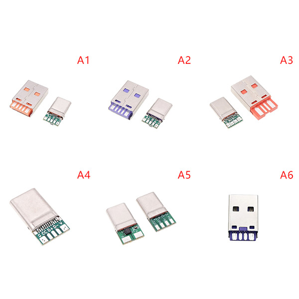 Pikalataus Type-C USB 5A urosliittimen hitsaus USB OTG D:llä A3