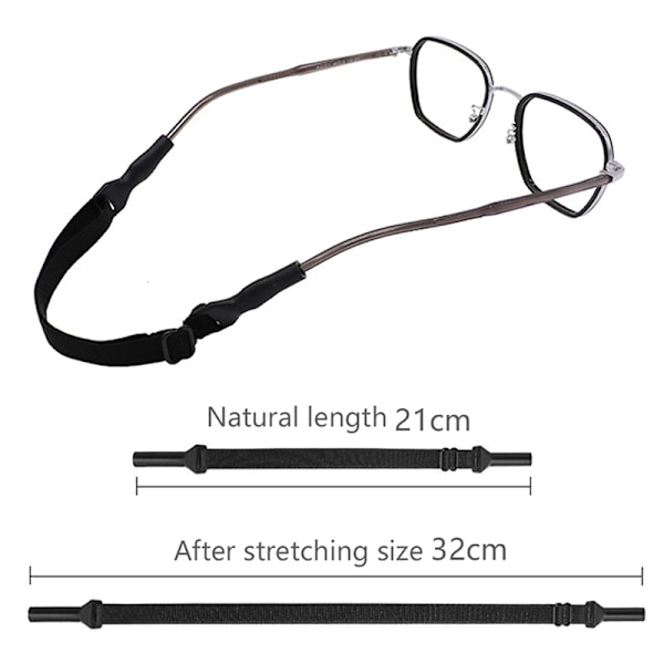 Brillestropp Justerbar Brillestropp No Tail Eyewear Retai 1pc