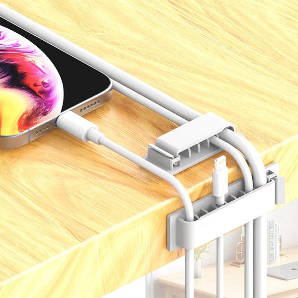 Kaapelin organizer USB -kaapelin kelauspöytäkoneen hallintaliittimien kaapeli B
