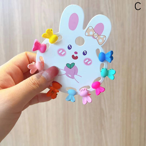 10 st Girl Hair Accessories e Valpar Hårnål Handgjorda blommor C