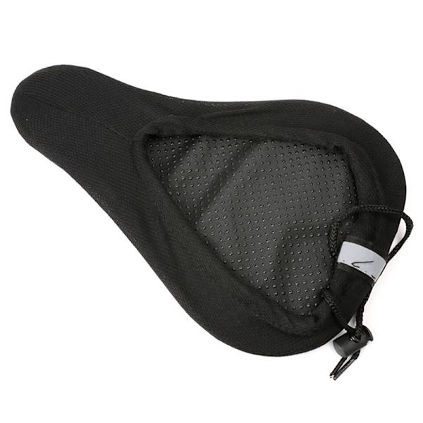 Myk 3D polstret sykkelsykkel MTB sykkelsetetrekk Pute Spon Black
