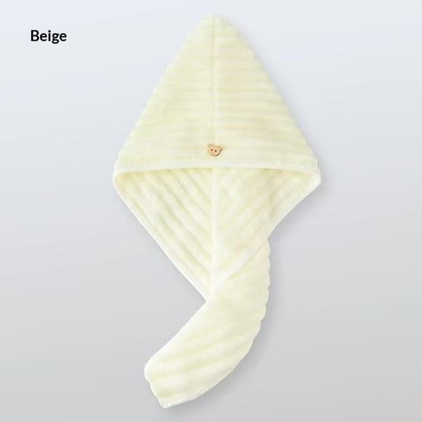 4 farver hurtigtørrende premium mikrofiber badehåndklæde absorberende blødt Beige 25x60cm