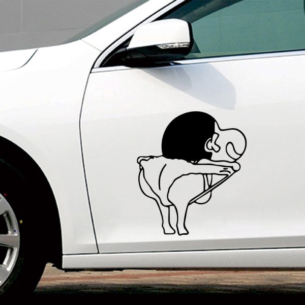 Crayon Shin-Chan Bil-klistremerke Kjøretøy Styling Moto Auto Decal Fu D L