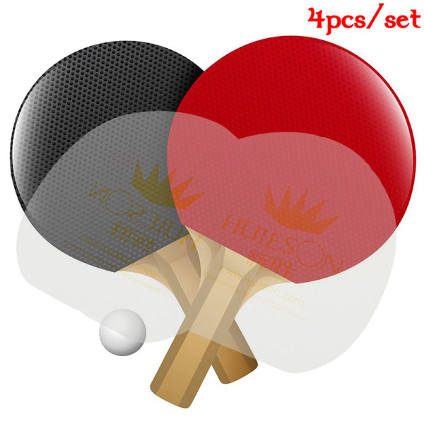 4stk Ping Pong Racket Covers Transparent Bordtennis Gummi Pr 4pcs