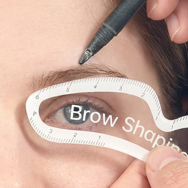 Microblading Bryn Kortlægning Lineal Hurtig Øjenbryn Formgivning Design Måling