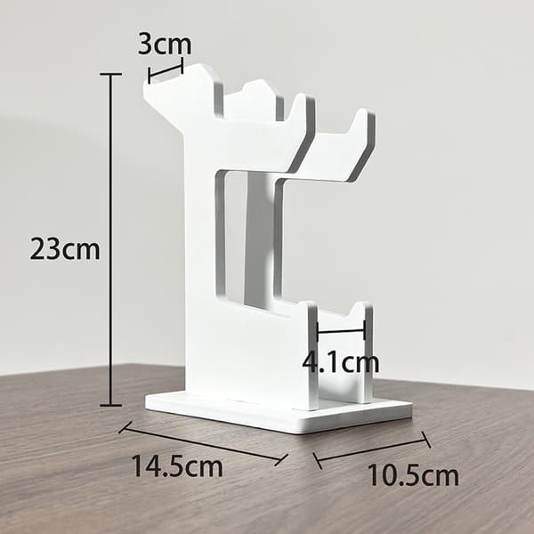 Multifunktionel Universal Spillecontroller Stand i Massivt Træ Og A2