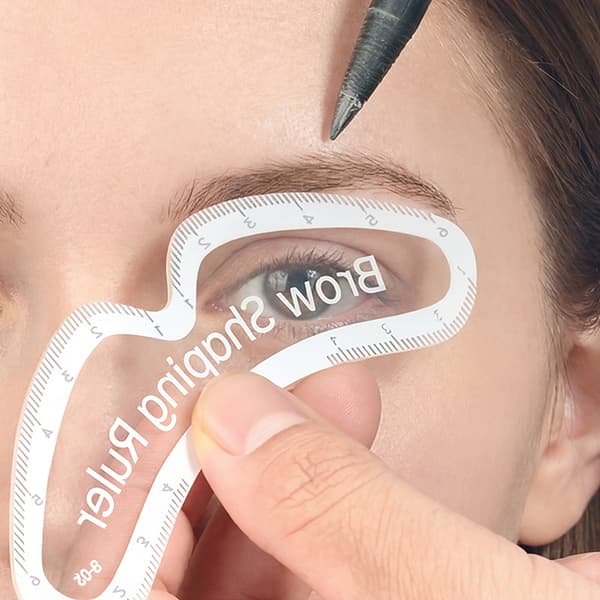 Microblading Brynkartleggingslinjal Rask Brynforming Design Mål