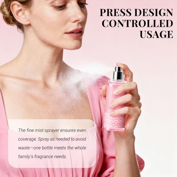 100ML Charming Lady Doft Kroppsspray Män Kvinnors Högkvalitativa
