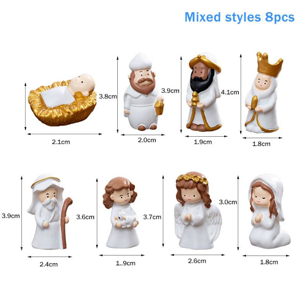 Hartsihahmot 8pcs