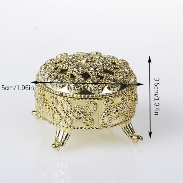 Hule guld folie kage slik boks bryllup favoriser ægteskab baby sho Silver
