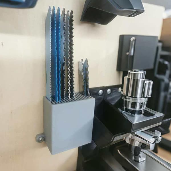Veggmontert sagbladholder Anti-fall design Slitesterk plast til A3