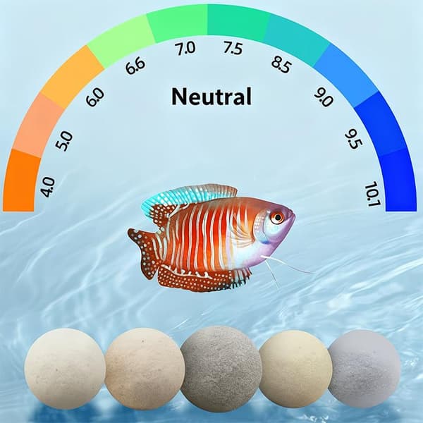 100-500g Fisketank Filterkuler Akvarium Biofiltermedier Akvar A1