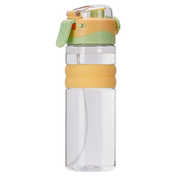 800 ml sprayvattenflaska läckagesäker bärbar sportmugg för utomhusbruk Gray