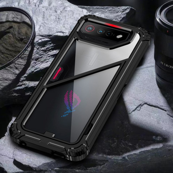 proof deksel for Asus ROG Phone 7 Ultimate Rog7 Hard PC + TPU Hyb black