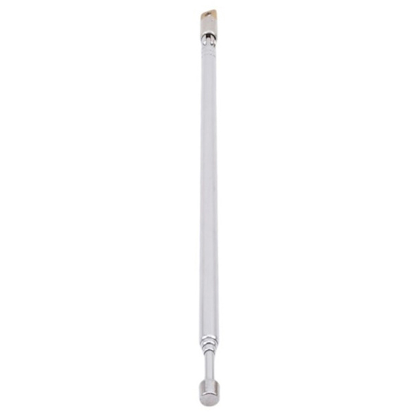 Erstatnings 60 cm FM-antenne Radio Bærbar 6-seksjoner TV-antenne