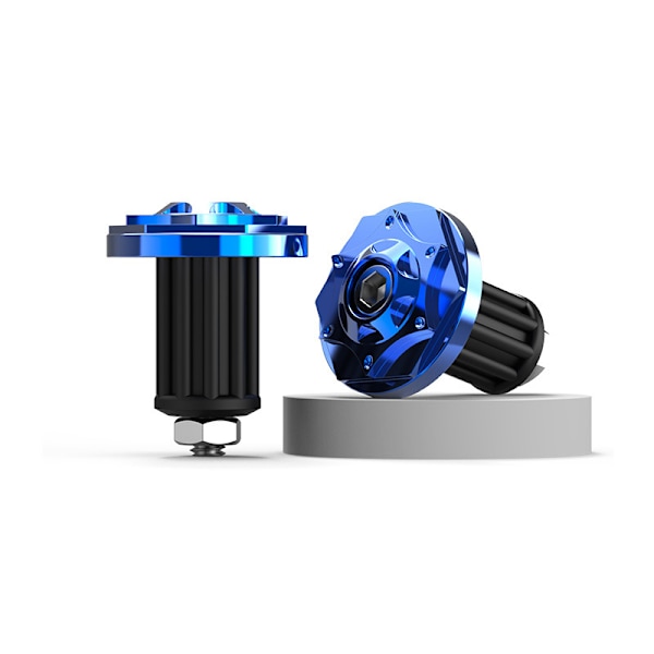 Motorsykkelhåndtaksender Plugggrep Plugg Aluminiumsstyre C Blue