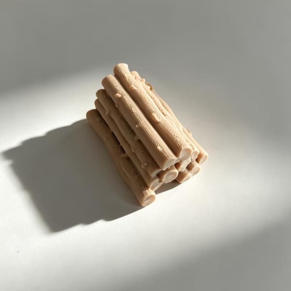 Miniatyr simulert sagbenk med realistisk detalj Mini A1