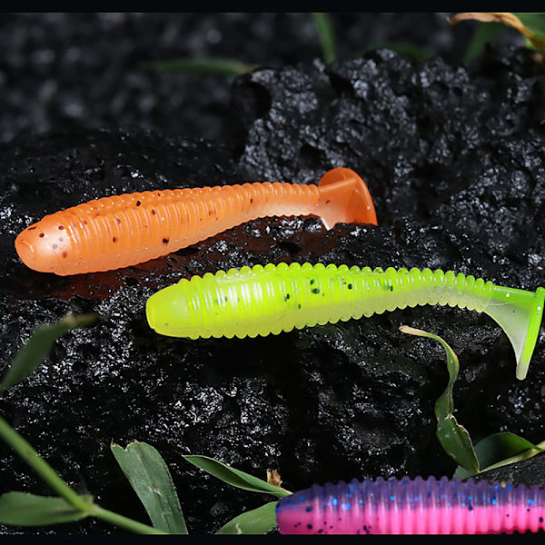 8 stk Aohu Long Casting Road Runner 7.5CM3.65G Skrue T-tail Roa D