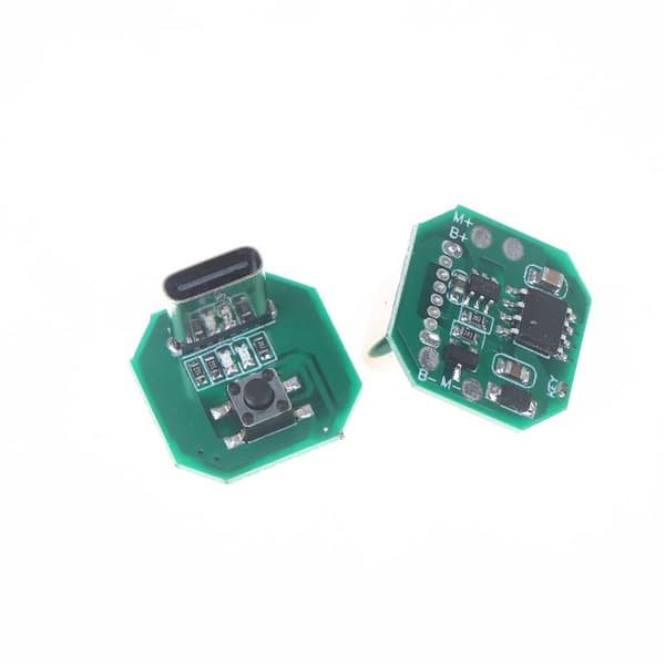 2/4/6/8 stk lommelyktdriverkort for DIY av integrert lading 2Pcs