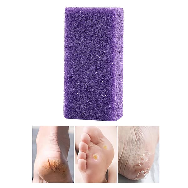 1 Stk Fod Pimpsten Til Fødder Hård Hud Callus Remover Og Sc Light pink