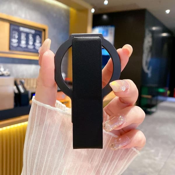 1 uppsättning magnetiskt telefonhållarstativ i legering med silikon A1