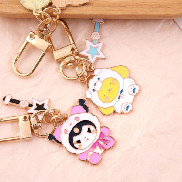 Kawaii Cinnamoroll nøglering Sanrio Anime My Melody e Cartoon He A3