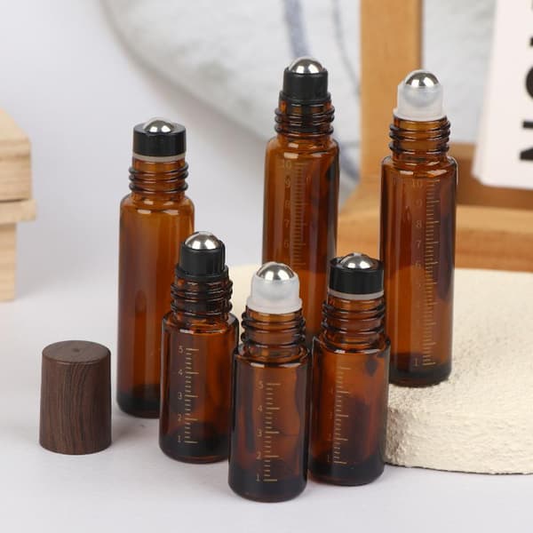 5ml/10ml Glasrulleflasker TYK Roll On Flasker Rullekugle B 10ML