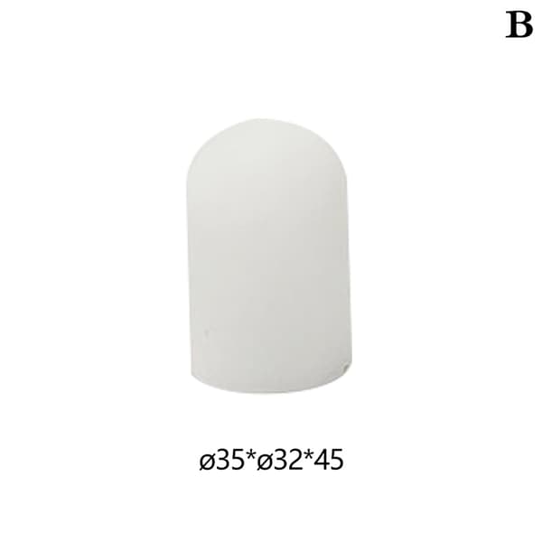 Silikon elastisk ficklampa Diffuser Lampskärm Lampskärm Flash Φ35*Φ32*45