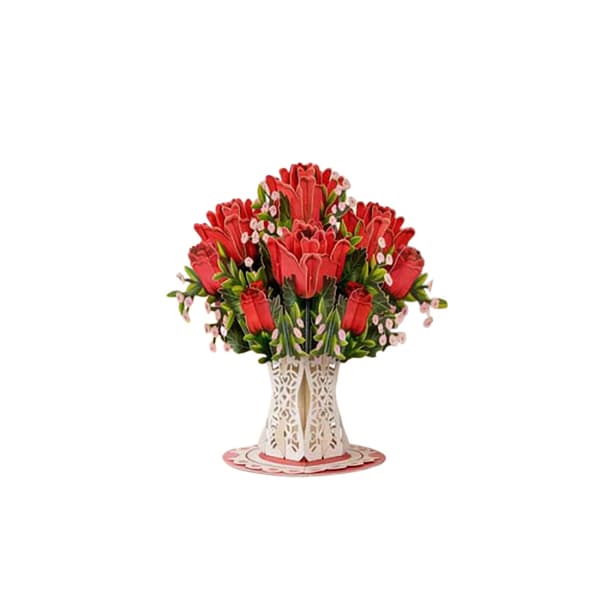 3D Hjerte Tre Pop Up Valentinsdagskort C
