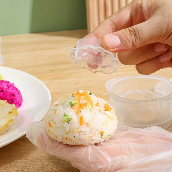 Cartoon Shape Rice Ball Sett Sushi Roll Sushi Mold Ric Ball Ric D