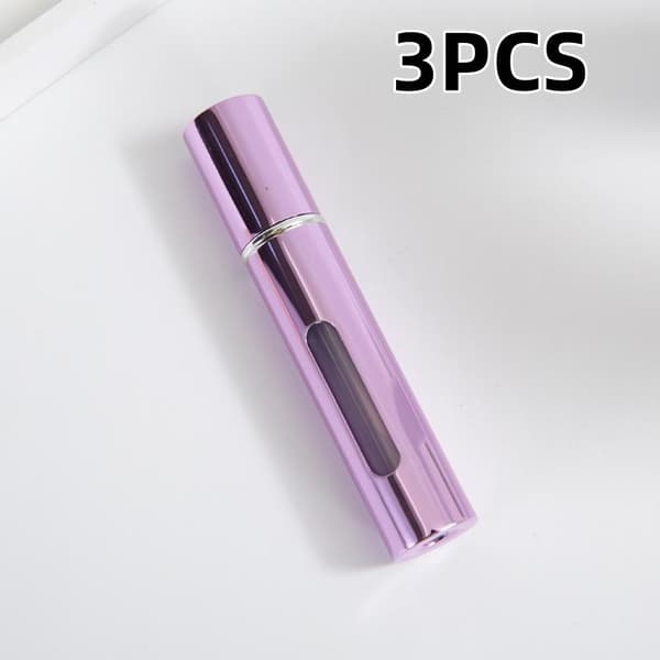1/3 st 10 ml miniparfymflaska med spraydoftpump tom kosmetika Silver 1PCS