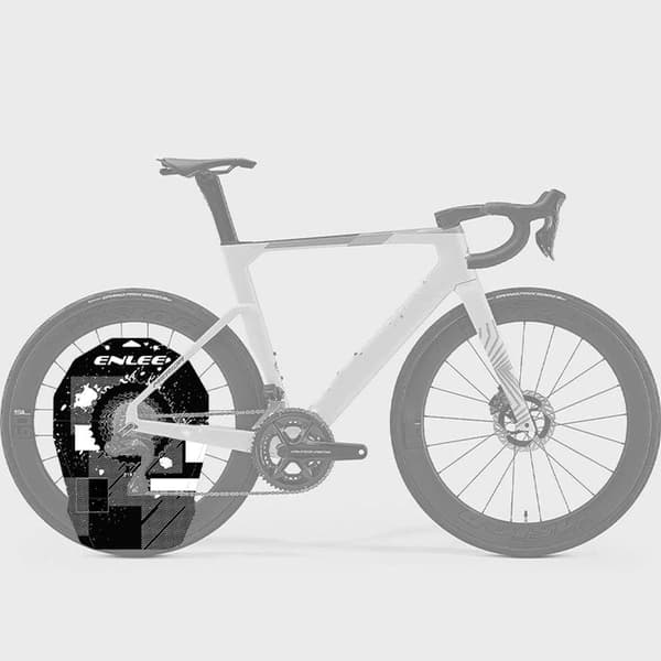 Cykel tvättskydd Skivbromsskydd Oljetät bräda för cykel