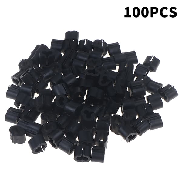 100 st Y-formade plastkopplingar - DIY trådnätsfäste BK1