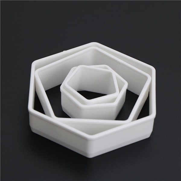 Unikke 4 stk. Sugarcraft Fodbold Fondant Form Cookie ter Kage D