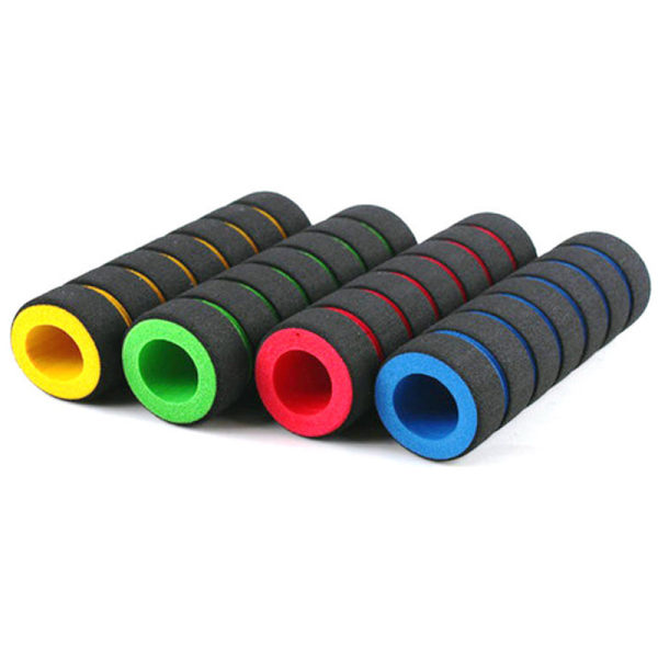 2 STK Cykelgreb EVA Svampe Styr Cover Grips Anti-skrid S Green