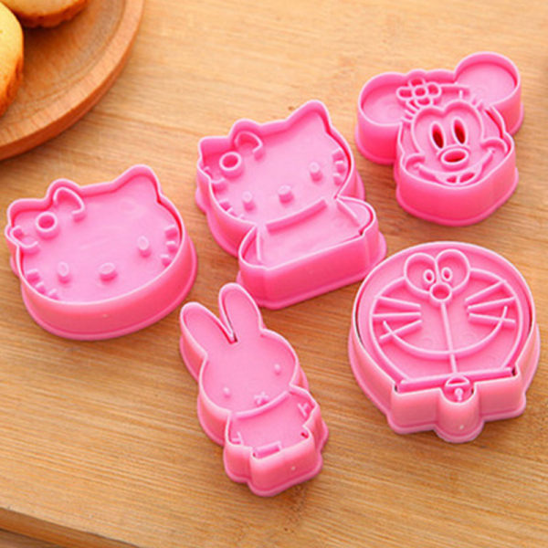3D Cartoon Cookie ters Grønnsak Frukt Sandwich ter Baking Kitc C