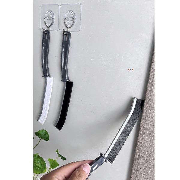 Gap Brush Toalett Kjøkken Tile Dead Angle Cleaning Multifunction Black