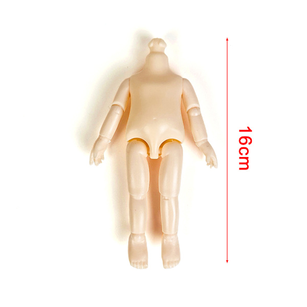 Nyt 16 cm Universal Bjd Dukketøjstilbehør 1/12 Fashion D A5