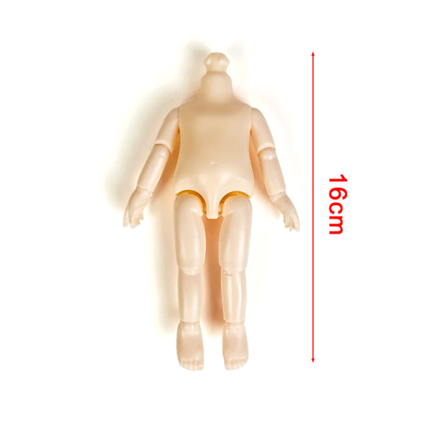 Nytt 16 cm Universal Bjd Doll Klærtilbehør 1/12 Mote D A16